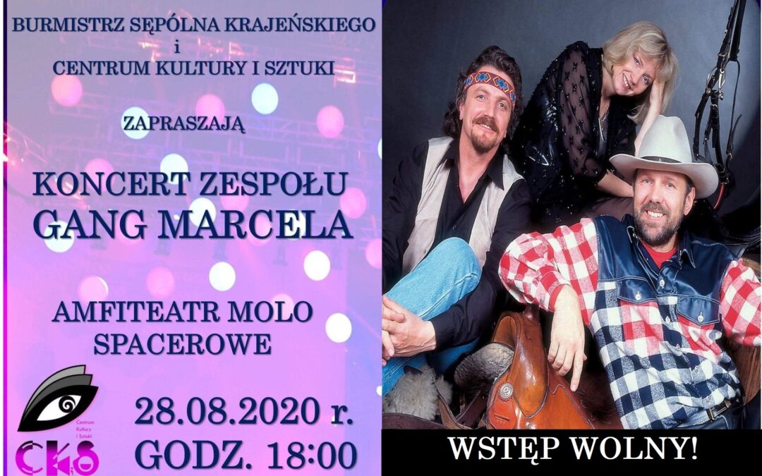 KONCERT ZESPOŁU „GANG MARCELA”