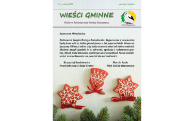 WIEŚCI GMINNE – Gmina Rzeczenica – grudzień 2020