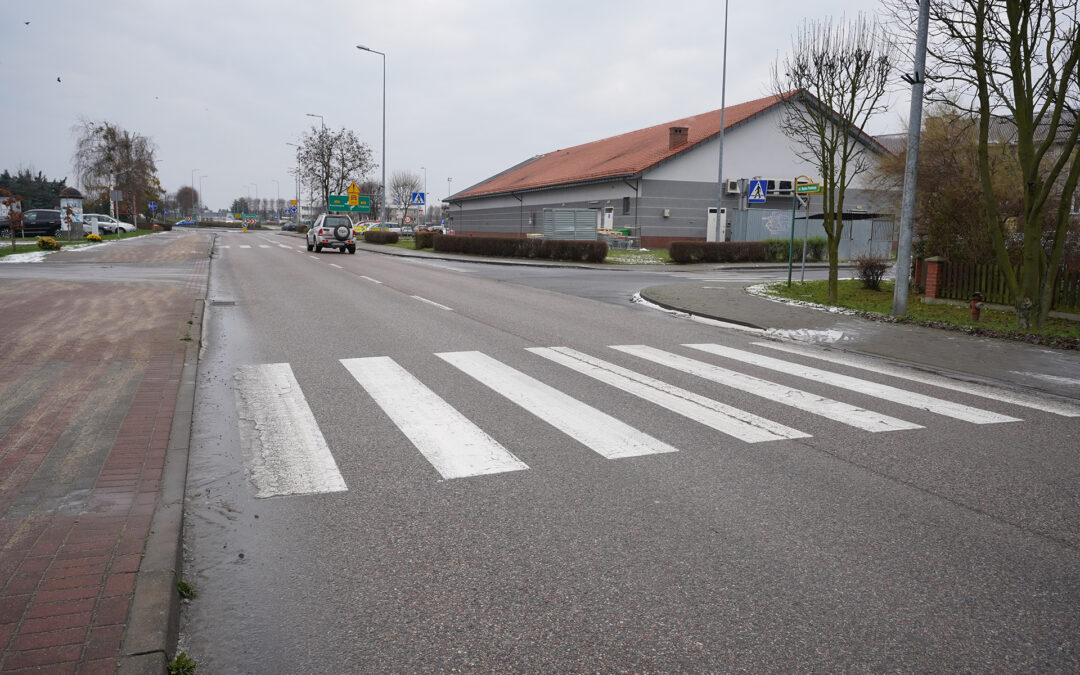 BĘDZIE DOŚWIETLENIE PRZEJŚĆ DLA PIESZYCH W BRUSACH