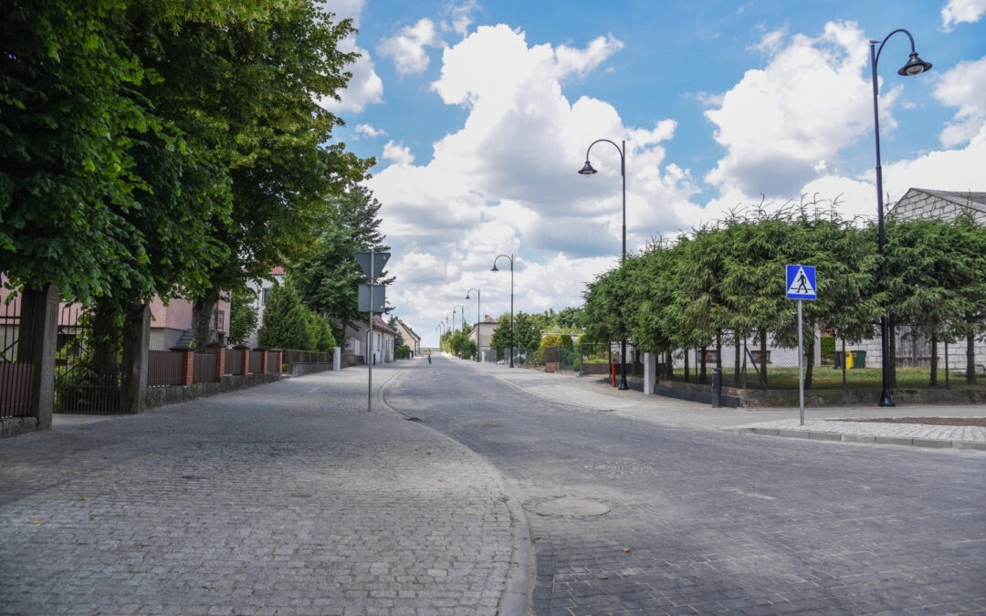 ULICA KOŚCIELNA W KOSOBUDACH JUŻ GOTOWA