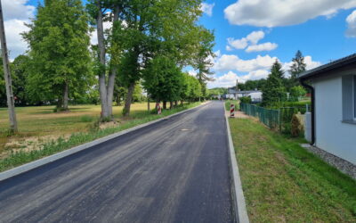 DROGA NA OSIEDLU LEŚNYM JEST JUŻ GOTOWA