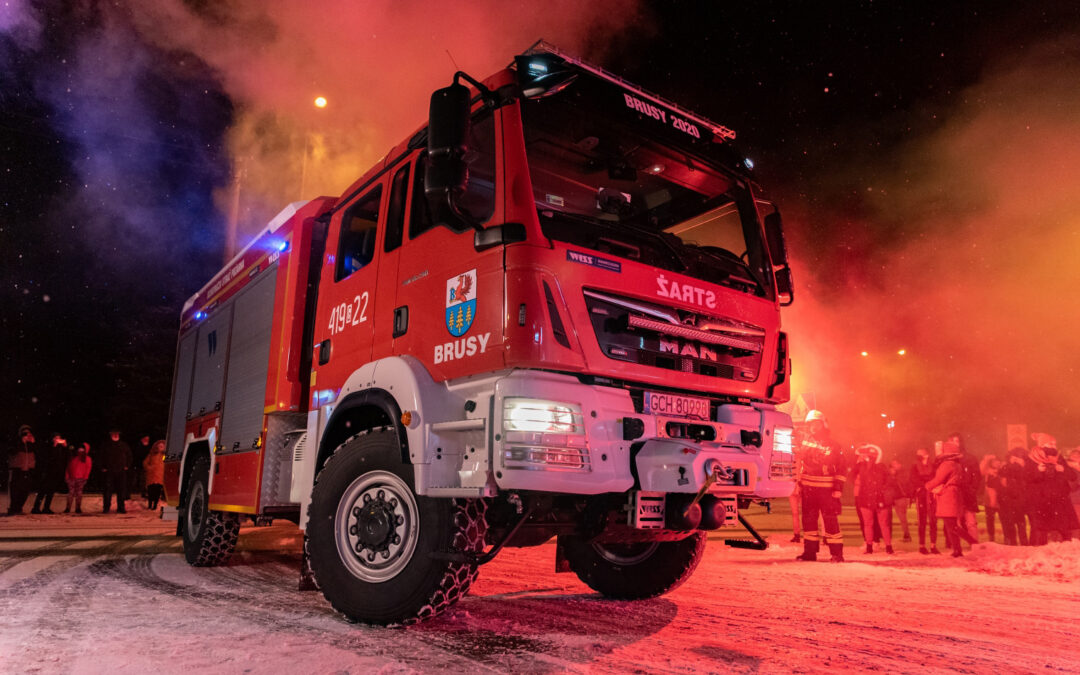 WÓZ DLA OSP BRUSY BĘDZIE OFICJALNIE PRZEKAZANY DRUHOM