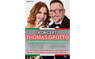 THOMAS GROTTO WYSTĄPI W SĘPÓLNIE KRAJEŃSKIM