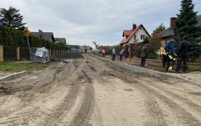 KOLEJNE PRACE NA OSIEDLU SŁONECZNYM W BRUSACH