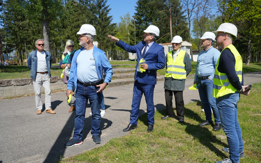 RUSZYŁA MODERNIZACJA PLAŻY I CAMPINGU W CZŁUCHOWIE