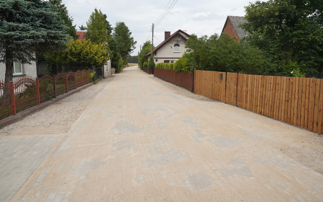 KONIEC PRAC DROGOWYCH W GWIEŹDZINIE