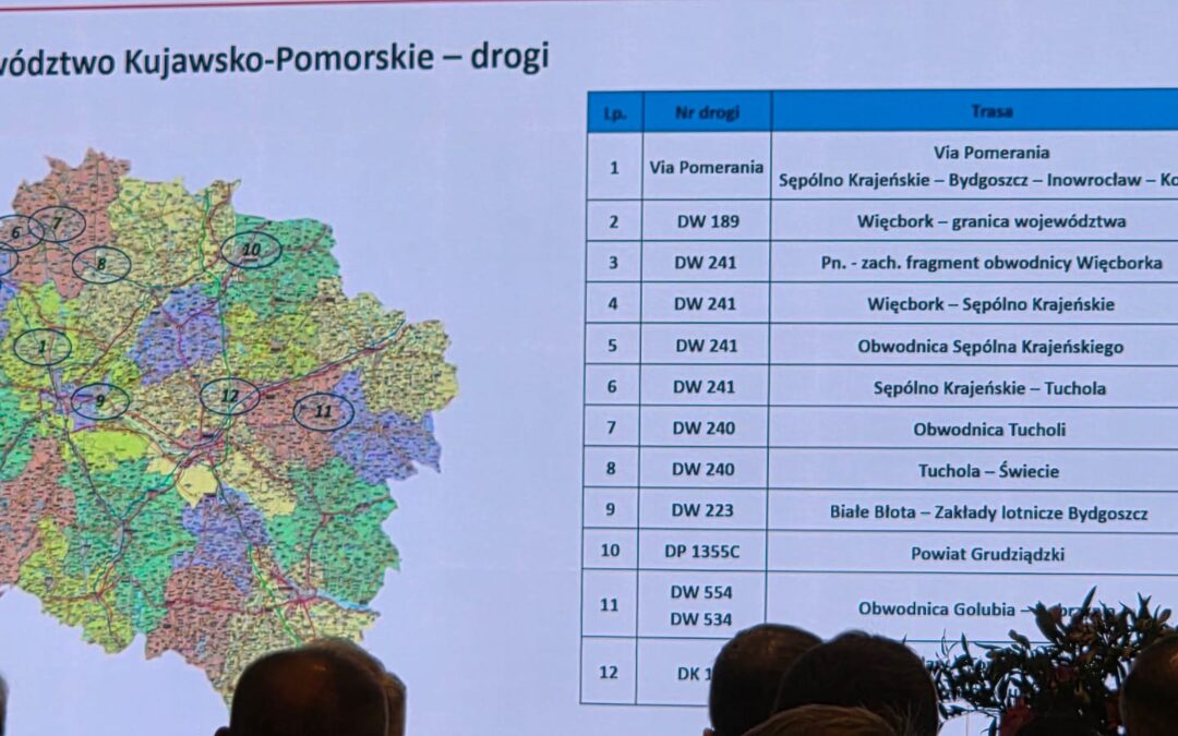 VIA POMERANIA POŁĄCZY SĘPÓLNO KRAJEŃSKIE Z USTKĄ I BYDGOSZCZĄ
