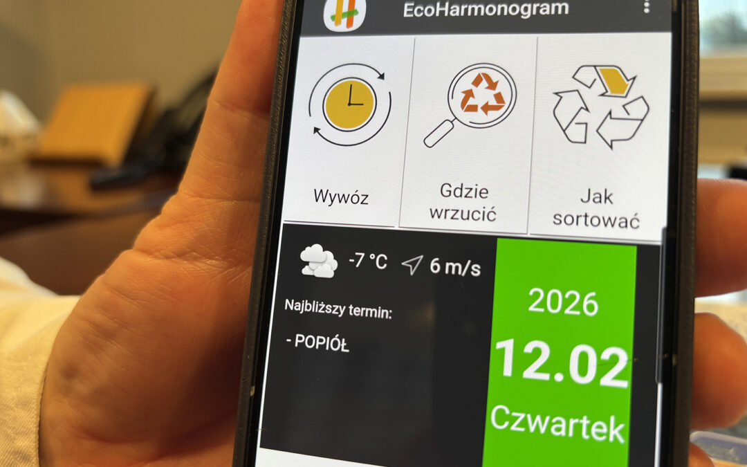 SKORZYSTAJ Z APLIKACJI EKO HARMONOGRAM
