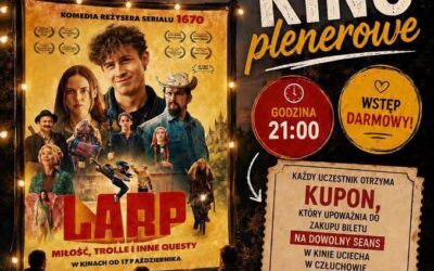 LETNIE KINO PLENEROWE RUSZA W CZŁUCHOWIE