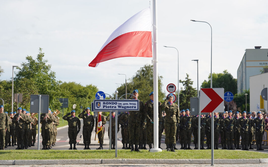 GEN. P. WAGNER UPAMIĘTNIONY W SĘPÓLNIE KRAJEŃSKIM