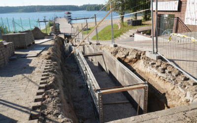 TRWA KOLEJNA MODERNIZACJA PLAŻY MIEJSKIEJ W CZŁUCHOWIE